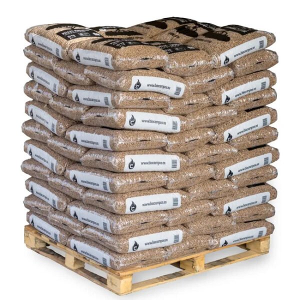 Palet de 80 sacos de pellet PIÑONERO - Imagen 2